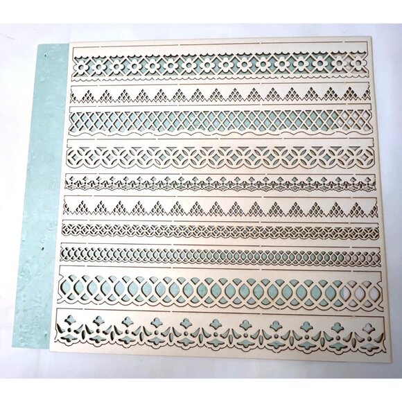 Mintay Chippies Chipboard Decor Elements Borders Set  MT-CHIP2-D39 - Picture 2 of 4